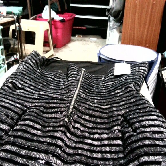 nwt Papaya CROPPED TUBE TOP [L] - Picture 2 of 12